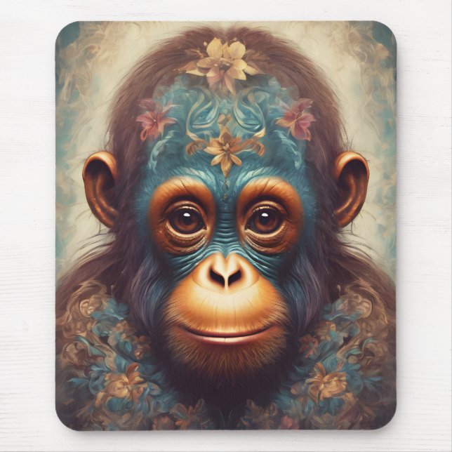 Orangutan no 2 mouse pad (Front)