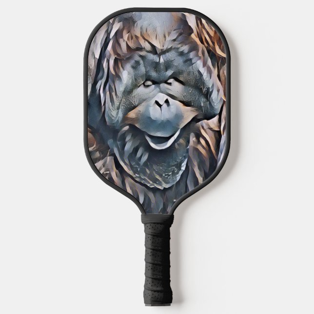 ORANGUTAN PICKLEBALL PADDLE (Front)