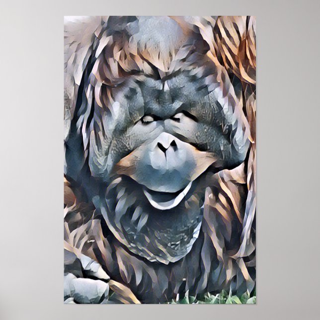 ORANGUTAN POSTER (Front)