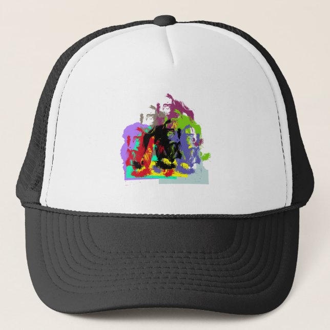 orangutan trucker hat (Front)