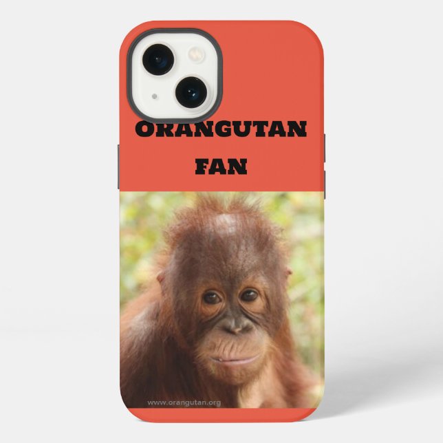 Orangutan Trudeau iPhone Case (Back)