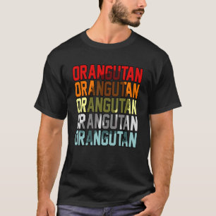 Orangutan Wildlife T-Shirt