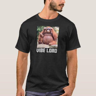 Orangutan With Sunglasses Vibe Meme T-Shirt
