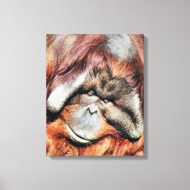 ORANGUTANS CANVAS PRINT (Front)