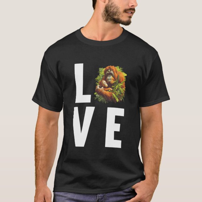 Orangutans Orangutan T-Shirt (Front)