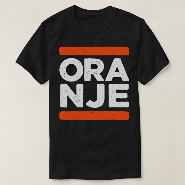 Oranje Netherlands T-Shirt (Design Front)