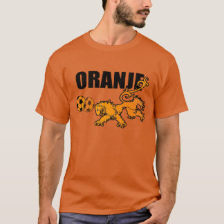 Oranje Persieing Voetbal Netherlands Soccer T-Shirt