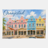 Oranjestad Aruba Caribbean Island Travel Souvenir
