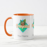 Oranjestad Aruba Retro Vintage Caribbean Souvenir