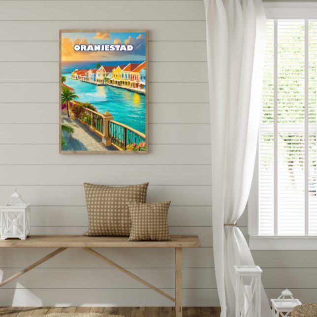 Oranjestad, Caribbean jewel Poster (Creator Uploaded)