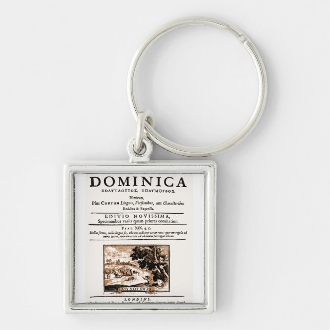 Oratio Dominica Key Ring (Front)