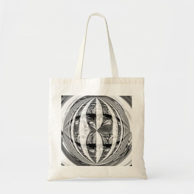 Orb Chrome budget tote bag (Front)