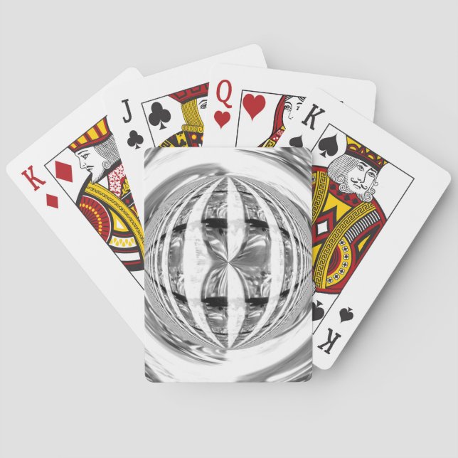 Orb Chrome playing cards (Back)