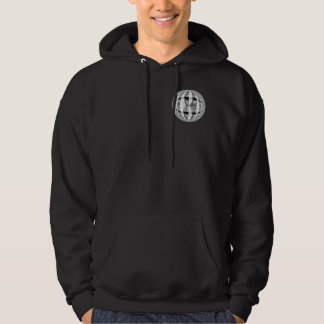 Orb Chrome Round sweatshirt pocket & back