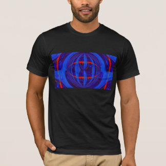 Orb Dark Blue American apparel t-shirt