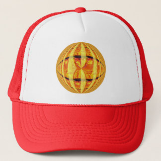 Orb Gold Round trucker hat