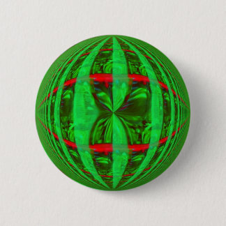 Orb Green button round