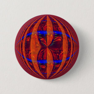 Orb Red button round