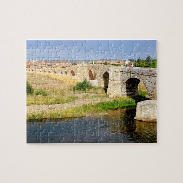 Orbigo Bridge Jigsaw Puzzle (Horizontal)
