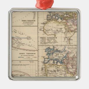 Orbis terrarum metal tree decoration