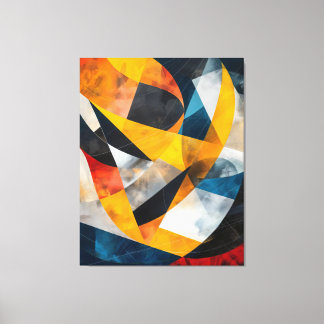 Orbital Confluence Canvas Print