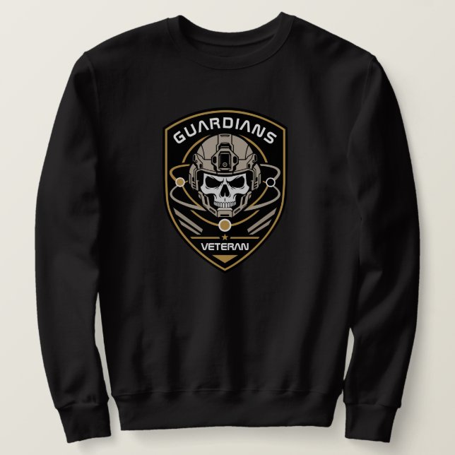 Orbital Guardian Veteran Pride Crest Sweatshirt (Design Front)