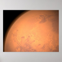 Orbiting Above Valles Marineris