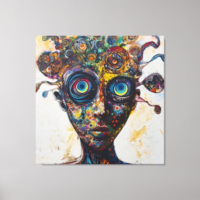 Orbiting Intuition Canvas Print (Front)