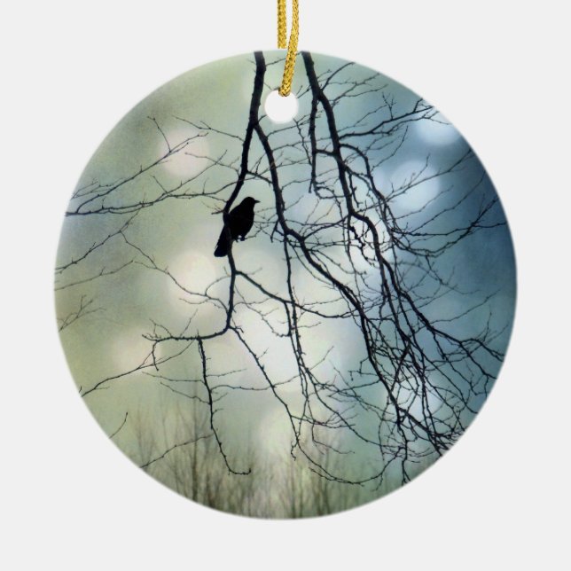 Orbs Ceramic Tree Decoration (Front)