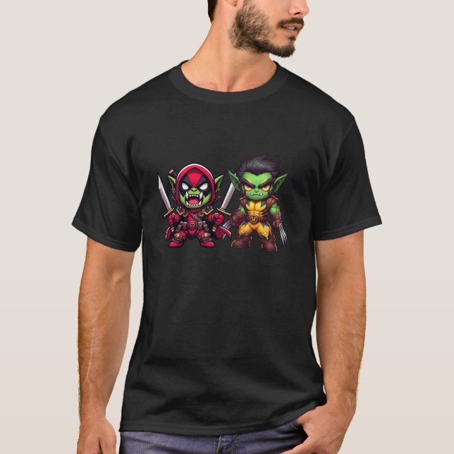 Orc Hero Duo T-Shirt (Front)