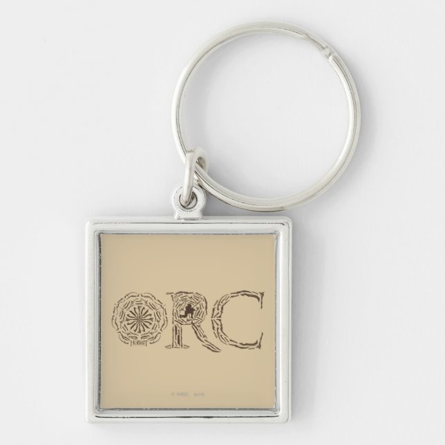 Orc Weapons Collage Key Ring (Front)