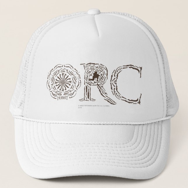 Orc Weapons Collage Trucker Hat (Front)
