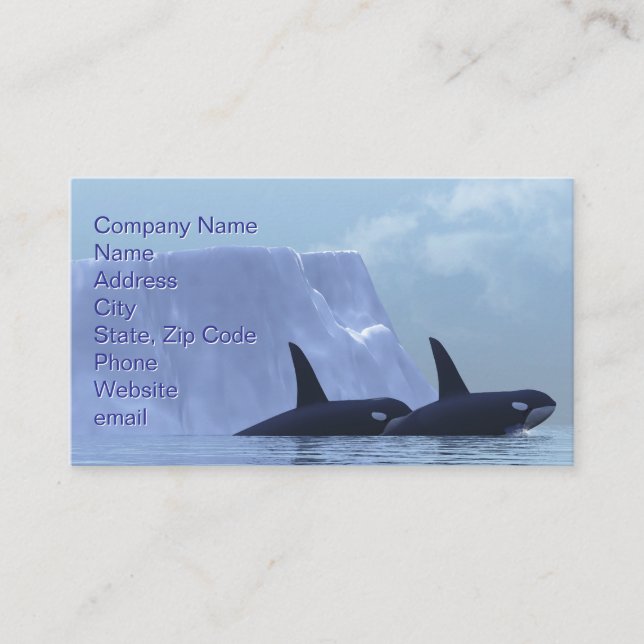 Orca Business Card (Front)