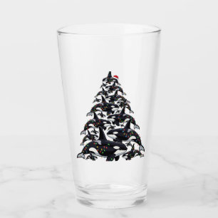 Orca Christmas Tree for Ocean and Marine Life Love Glass