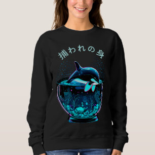 Orca End Captivity Free The Orcas Marine Protectio Sweatshirt