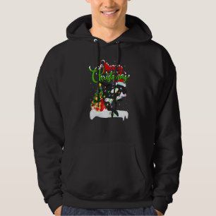Orca Fish  Xmas Decorations Santa Orca Christmas   Hoodie