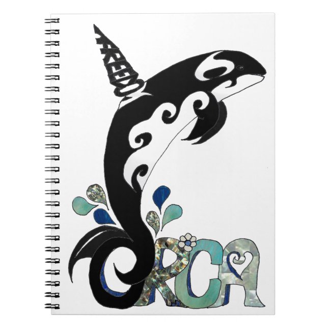 Orca Freedom Art Notebook (Front)