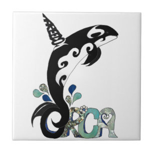 Orca Freedom Art Tile