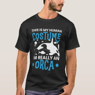 Orca  Graphic For Women Men Kids Whale Long Sleeve T-Shirt
