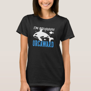 Orca Graphic For Women Men Kids Whale Pul Hoodie T-Shirt