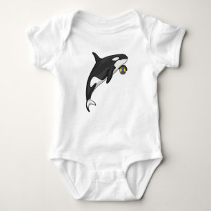 Orca Handball player Handball Baby Bodysuit