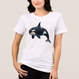 Orca in Motion Tri-Blend Shirt