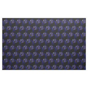 Orca jumping by a circle made of water fabric