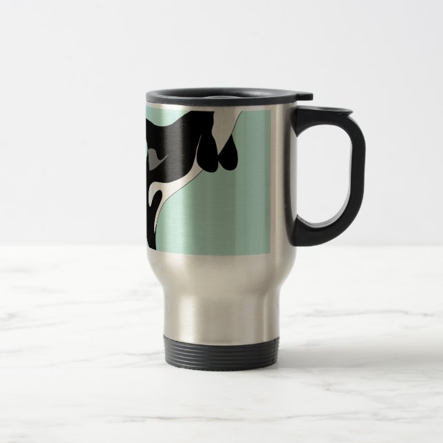 Orca Jumping Travel Mug (Right)