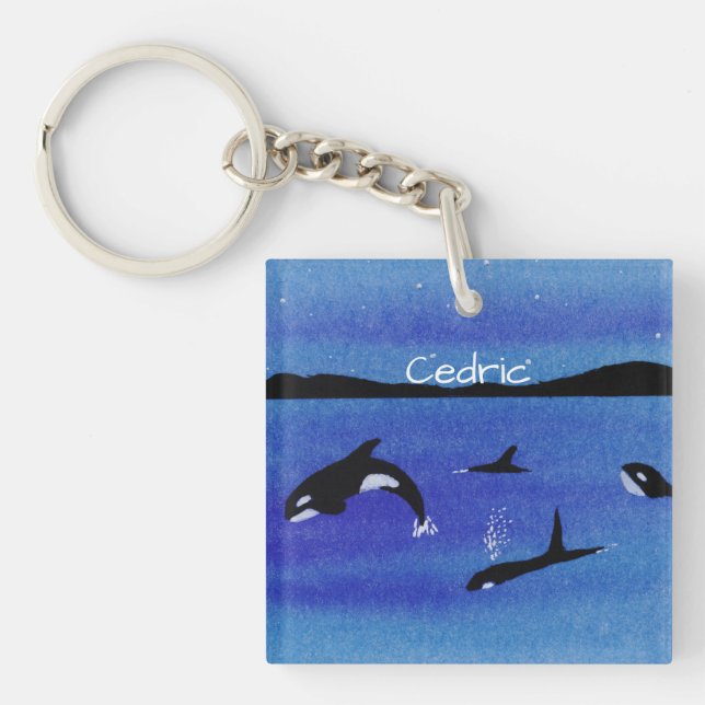 Orca Key Ring (Front)