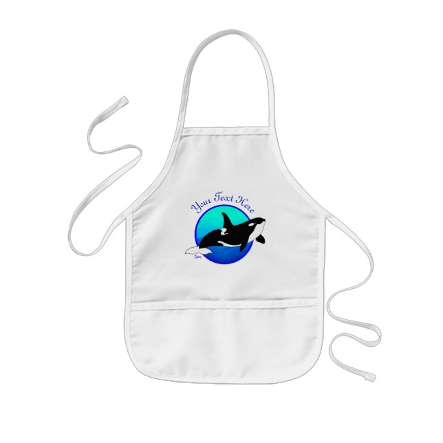 Orca - Kid's Apron (Front)