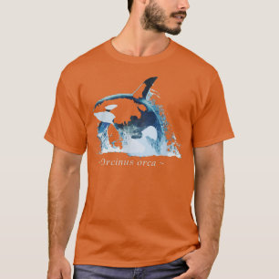 Orca Killer Whale Dolphin Marine Science Biologist T-Shirt