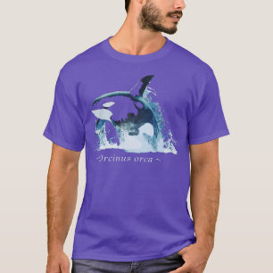 Orca Killer Whale Dolphin Marine Science Biologist T-Shirt