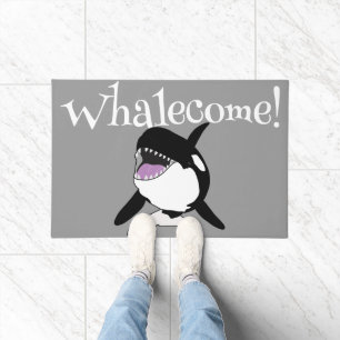 Orca Killer Whale  Doormat