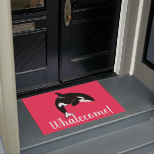 Orca Killer Whale Doormat